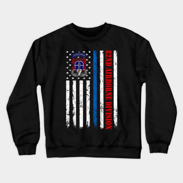 82nd Army Airborne Division Shirt Men Women Crewneck Sweatshirt by floridadori